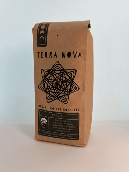 Terra Nova Coffee / 16 oz Brazil GROUND, OG / 16 oz