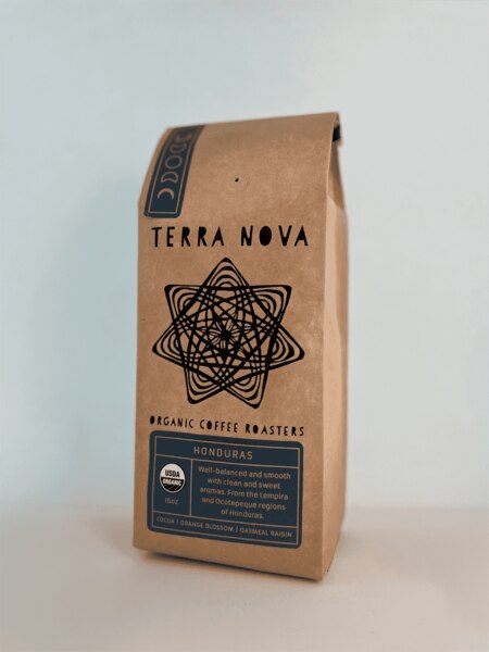Terra Nova Coffee / 16 oz Honduras GROUND, OG / 16 oz